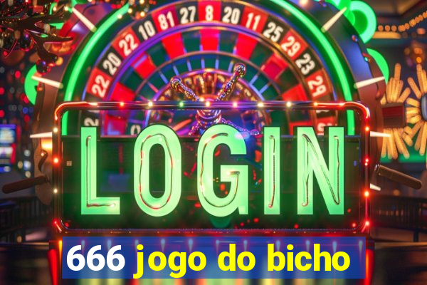 666 jogo do bicho